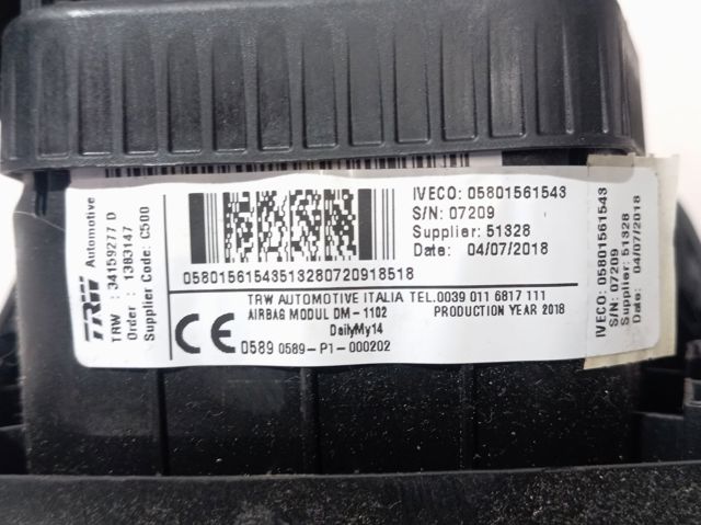 Poduszka powietrzna (Airbag) kierowcy Iveco 5801561543