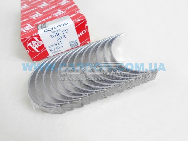 Panewki korbowodowe wału korbowego, zestaw, standardowe (STD) do Toyota Camry VII V50