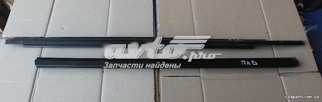 Listwa ochronna szyby opuszczanej drzwi przednich lewych Q-fix Q3760489