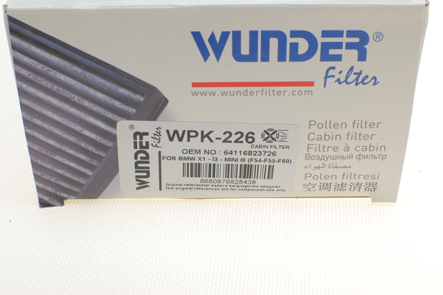 WPK226 Wunder Filtr kabiny