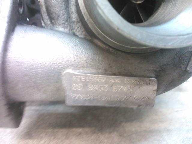 Turbina General Motors 8980536743 cena, od 303,20 USD