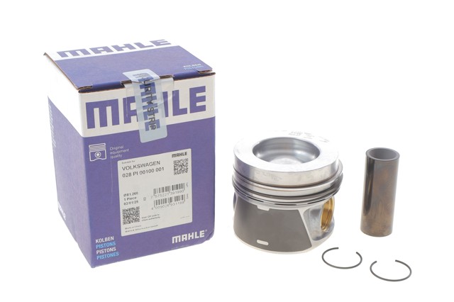 Do koszyka 028PI00100001 Mahle Original Tłok, komplet do jednego cylindru, 1. naprawa (+0,25)