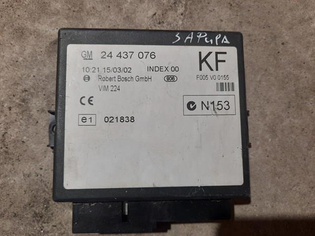 Blok komfortu Opel Astra G