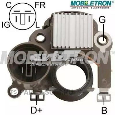 Regulator alternatora (przekaźnik ładowania) 04314P08004 Honda