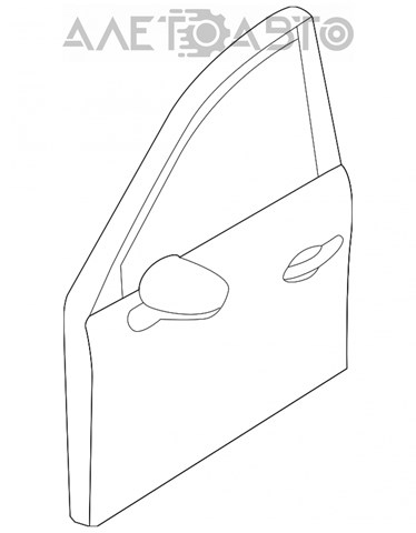 KDY35902XK Mazda Drzwi przednie lewe