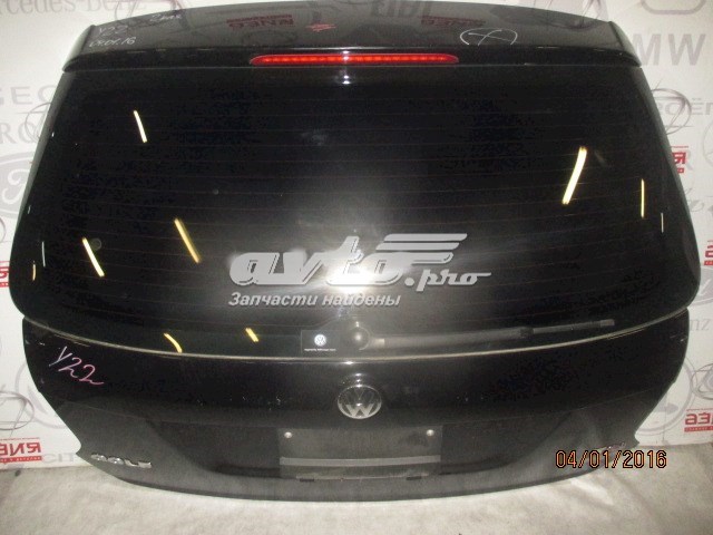 Do koszyka Klapa bagażnika Volkswagen Golf V 1K5