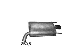 Tłumik, tylna część do Lexus GS  S19