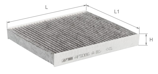 Filtr kabiny Alpha Filter AF5086A cena, od 8,55 USD