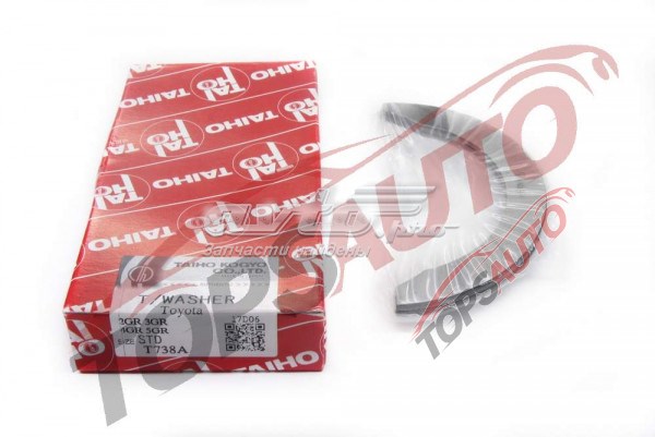 T738ASTD Taiho Półpierścień oporowy wału korbowego, STD, zestaw
