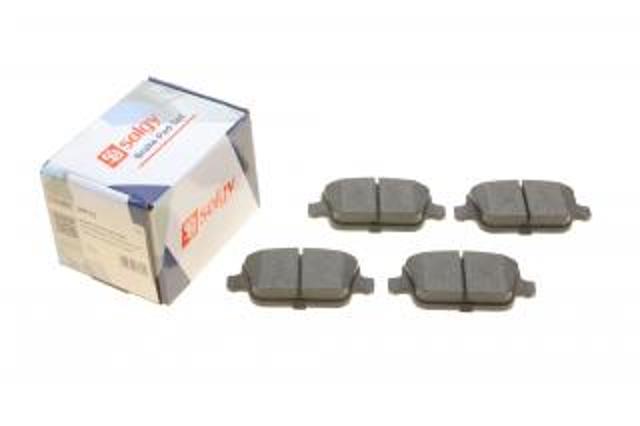 Do koszyka 209115 Solgy Okładziny (klocki) do hamulców tarczowych tylne