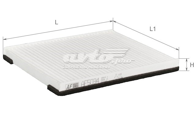 AF5034 Alpha Filter Filtr kabiny