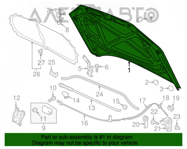 Maska silnika AND 30823065 cena, od 193,16 USD