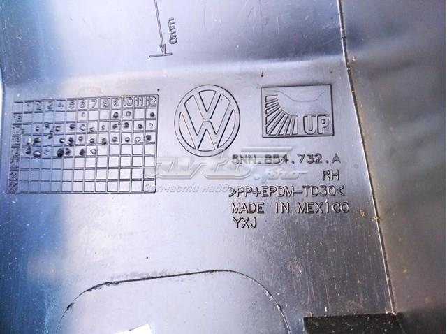 Poszerzenie (nakładka) reperaturki błotnika przedniego prawy VAG 5NN854732A9B9 cena, od 28,47 USD