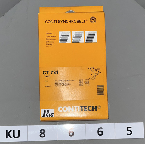 Pasek rozrządu Continental/Siemens CT731 cena, od 26,40 USD
