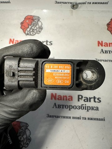 Do koszyka 8200685363 Renault (RVI) Czujnik ciśnienia w kolektorze ssącym, MAP