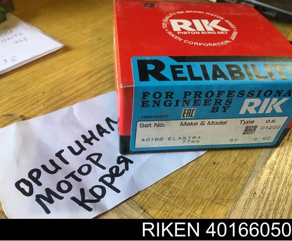 Do koszyka 40166050 Riken Pierścienie tłokowe komplet na silnik, 2. naprawa (+0,50)