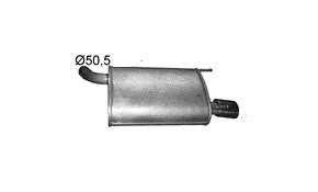 Tłumik, tylna część Lexus GS sedana (S19) (2005 - 2011) cena, od 1560,14 USD