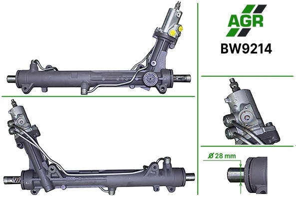 Listwa kierownicza (maglownica) do BMW 5 (E60)