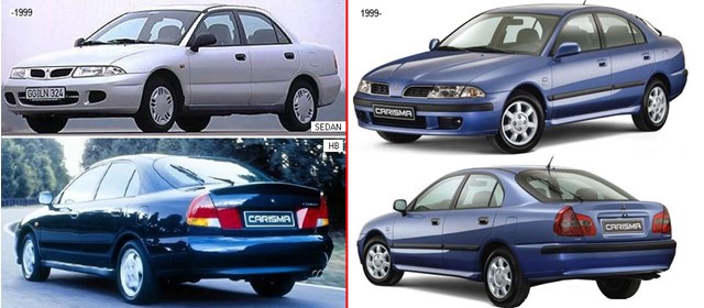  Nadkole błotnika przedniego prawe Mitsubishi Carisma 