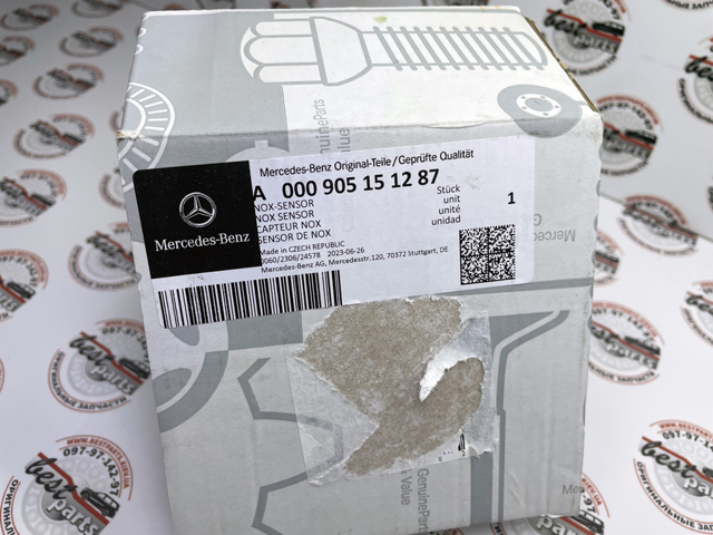 Czujnik tlenków azotu NOX Mercedes 000905151287 cena, od 155,37 USD