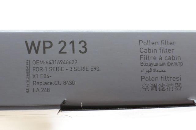 Filtr kabiny Wunder WP213