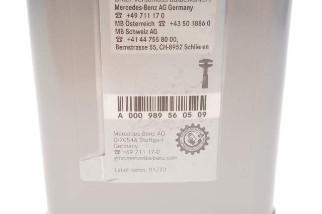 Płyn hamulcowy Mercedes 000989560509 cena, od 31,75 USD
