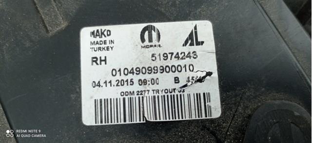 Reflektor prawy Fiat/Alfa/Lancia 51974243 cena, od 260,43 USD