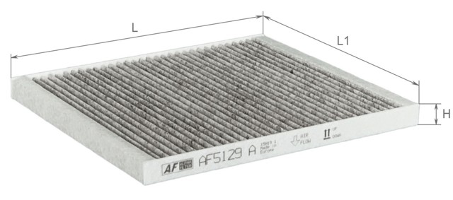 Do koszyka AF5129A Alpha Filter Filtr kabiny
