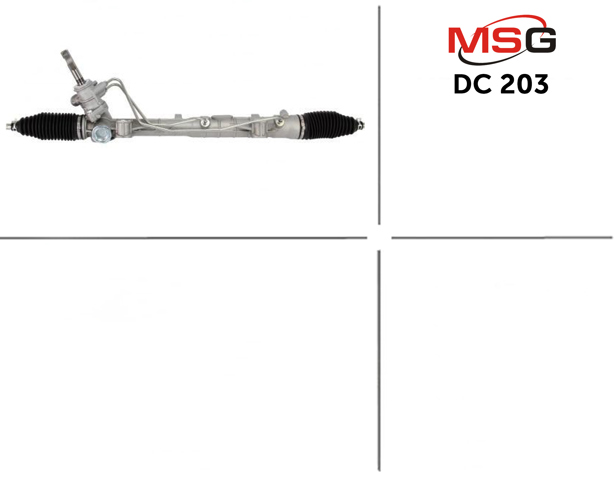 DC203 MSG Listwa kierownicza (maglownica)