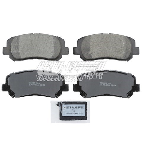 Klocki hamulcowe przednie tarczowe Wagner ZD1640B cena, od 43,80 USD