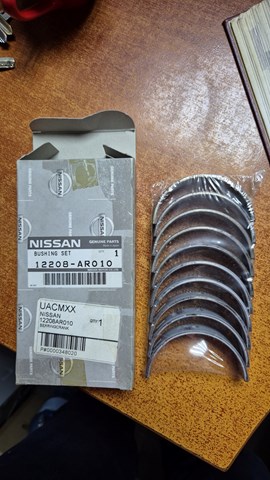 Panewki główne wału korbowego, zestaw, 1. naprawa (+0,25) Nissan/Infiniti 12208AR010