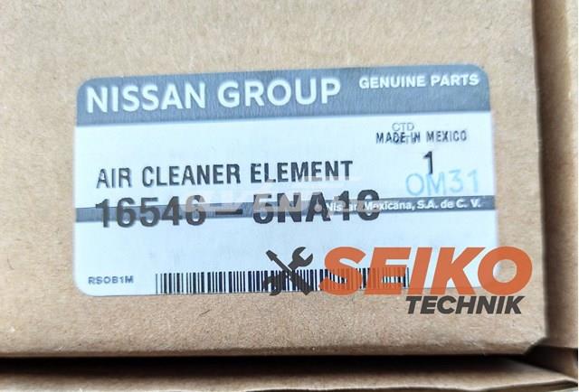 Do koszyka 165465NA1C Nissan/Infiniti Filtr powietrza