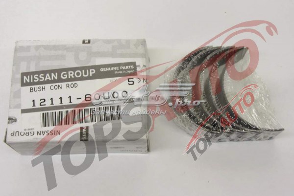 Panewki korbowodowe wału korbowego, zestaw, 2. naprawa (+0,50) Nissan/Infiniti 1211160U00 cena, od 11,34 USD