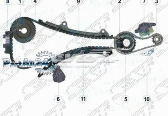 TKNS212G SAT Łańcuch rozrządu