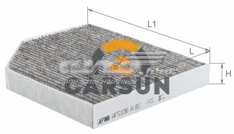 Filtr kabiny Alpha Filter AF5108A cena, od 15,63 USD