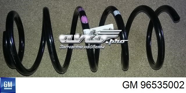 Sprężyna przednia 96535002 General Motors