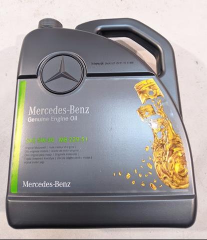 Olej do silnika A000989690613ABDE Mercedes
