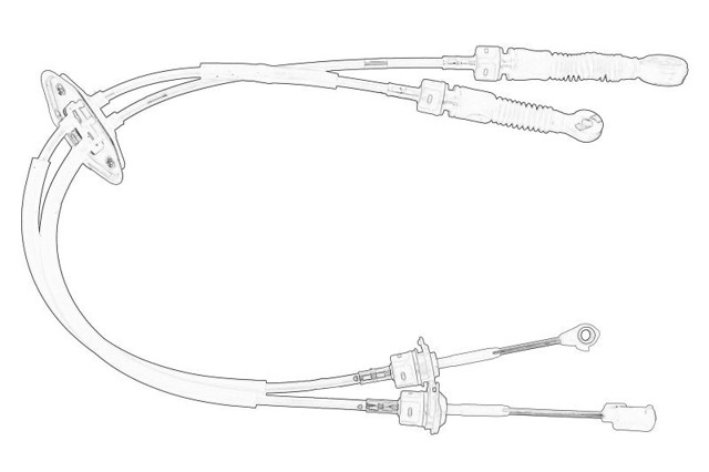 Linka dźwigni zmiany biegów podwójna Korea (oem) F60319OEM cena, od 75,40 USD