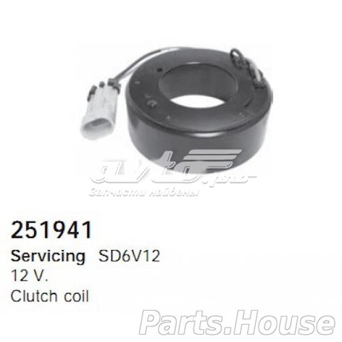 251941 Cargo Sprzęgło sprężarki klimatyzacji