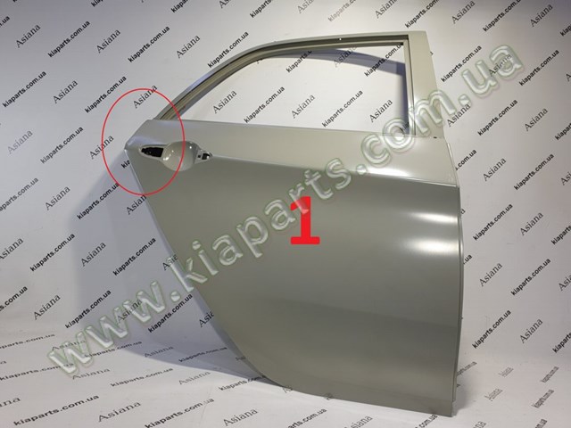 Do koszyka Drzwi tylne prawe KIA Picanto II TA