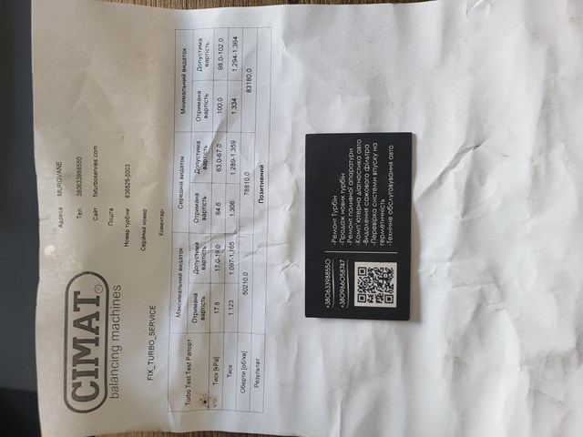 Turbina 5801922491 Iveco