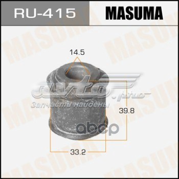 Silentblock tylnego wahacza poprzecznego Masuma RU415 cena, od 5,01 USD