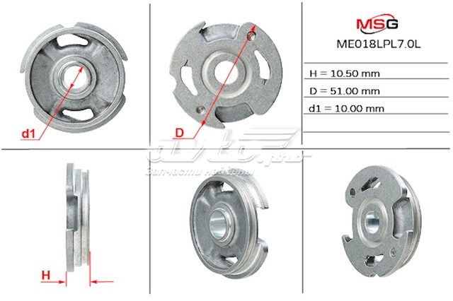 Zestaw naprawczy pompy wspomagania hydraulicznego Mercedes CLK coupe (C209) (2002 - 2009) cena, od 12,37 USD