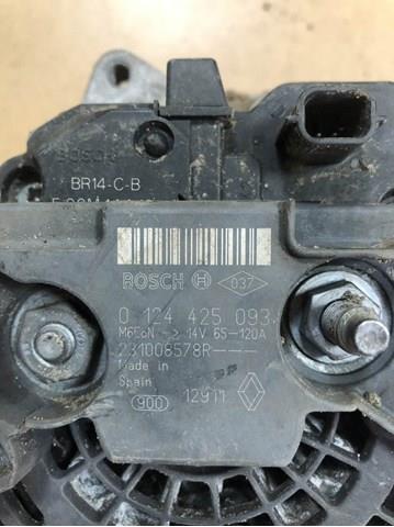 Do koszyka 231008578R Renault (RVI) Alternator