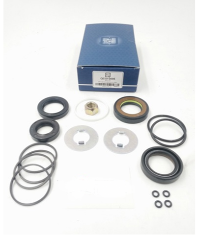 Do koszyka Q0390095 Q-fix Zestaw naprawczy maglownicy (mechanizmu) (zestaw uszczelniaczy)