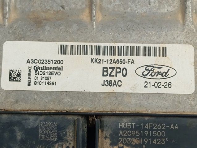 SVKK3A12A650AA Ford Sterownik silnika