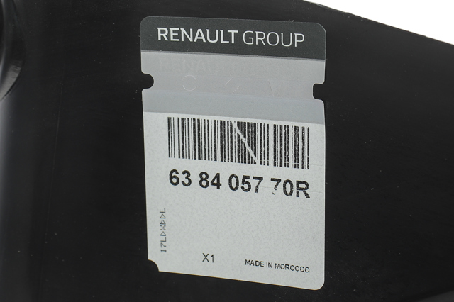 Nadkole błotnika przedniego prawe 638405770R Renault (RVI)