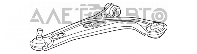 Wahacz zawieszenia przedniego dolny prawy 4877742AD Chrysler