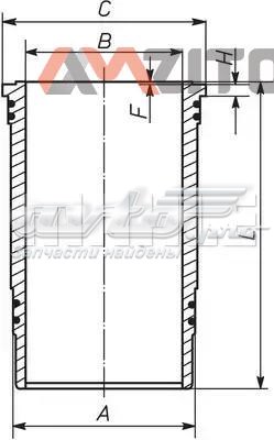 Tuleja tłoka Mahle Original 227WN3701 cena, od 59,76 USD