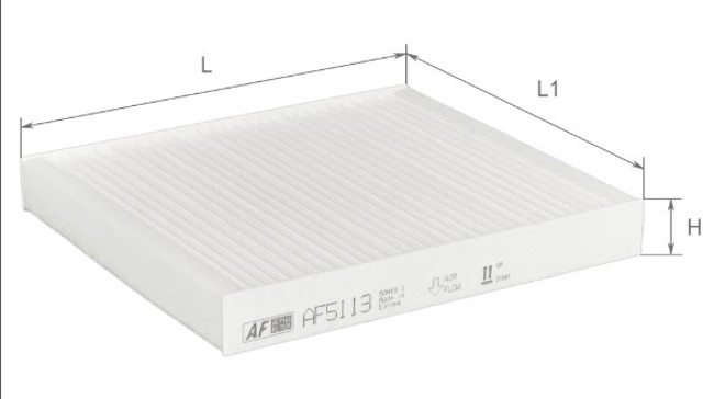 Filtr kabiny Alpha Filter AF5113 cena, od 8,10 USD